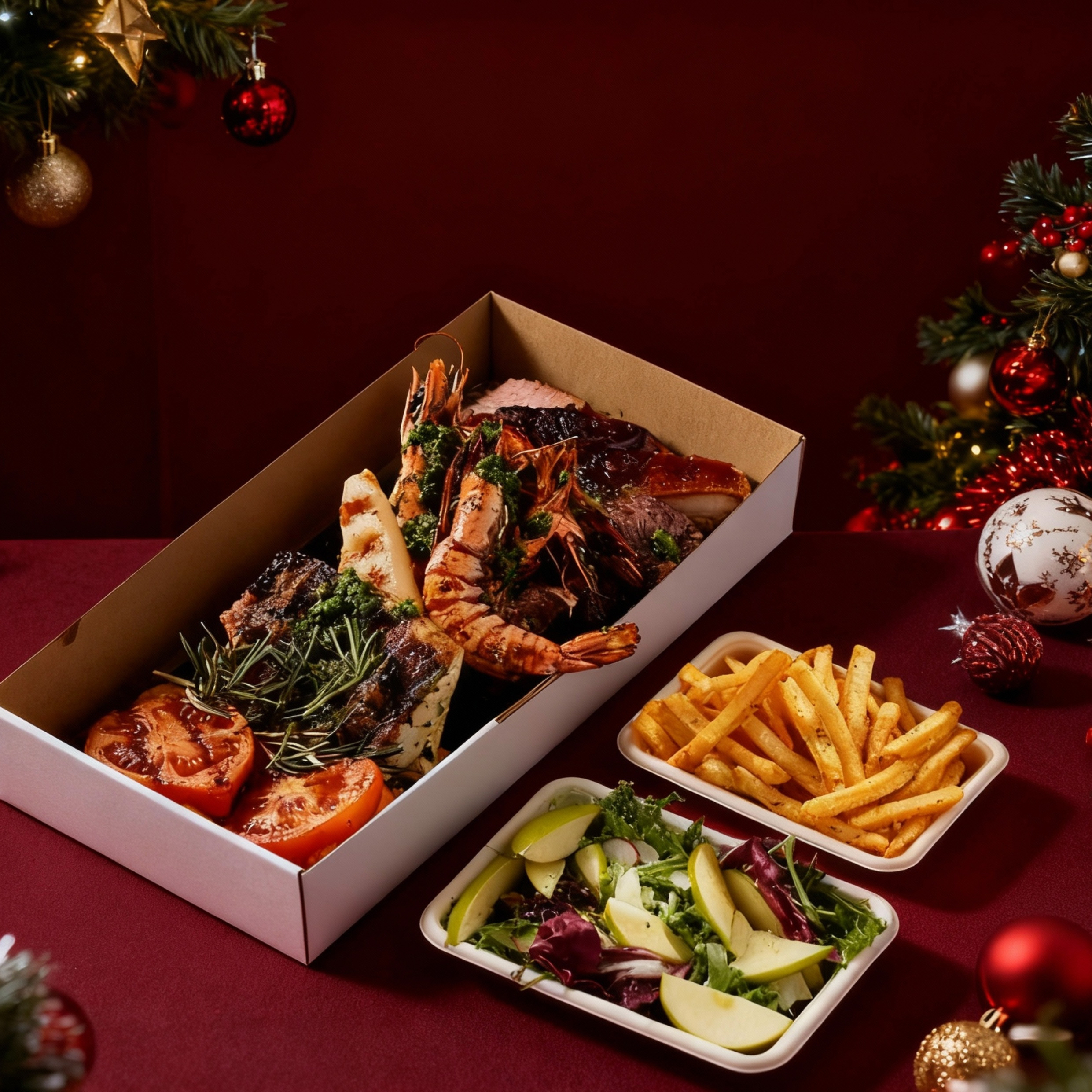 Surf & Turf with 2 sides